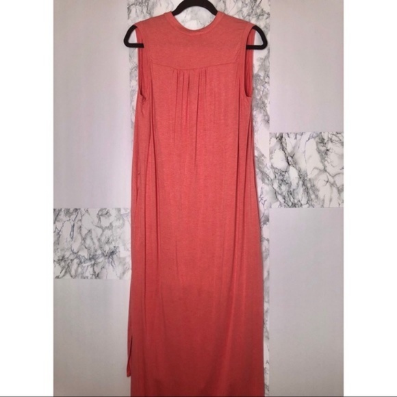 🌸H by Bordeaux Hi-Lo Button Shirt Dress - Picture 4 of 7